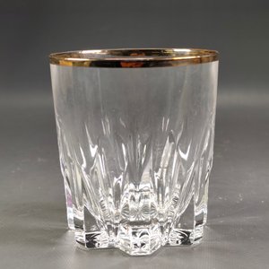 Seis Vasos de Cristal para Whisky con Borde Dorado - imagen 9