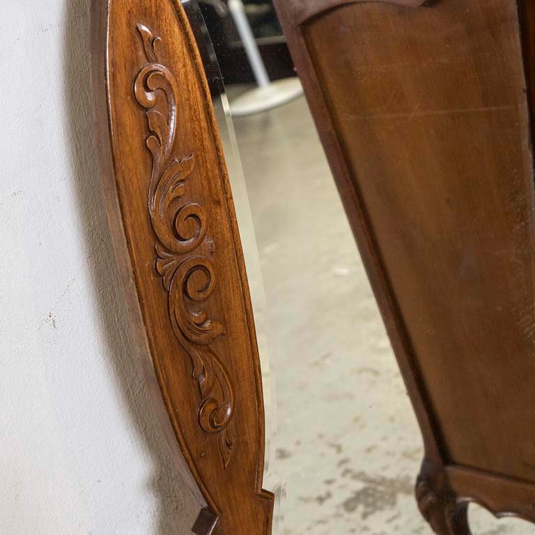Aparador provenzal tallado con espejo para decorar tu hogar - imagen 2