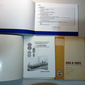 Lote de 3 publicaciones sobre el Banco de la República Oriental del Uruguay y monedas - imagen 3