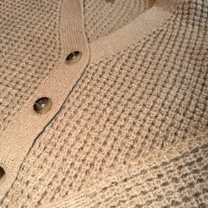 Saco Crop Femenino Talle M Color Beige - imagen 2