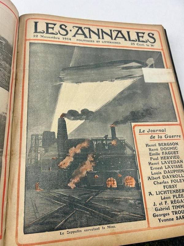 Revistas de la Primera Guerra Mundial con contenido histórico y artículos de autores notables - imagen 11
