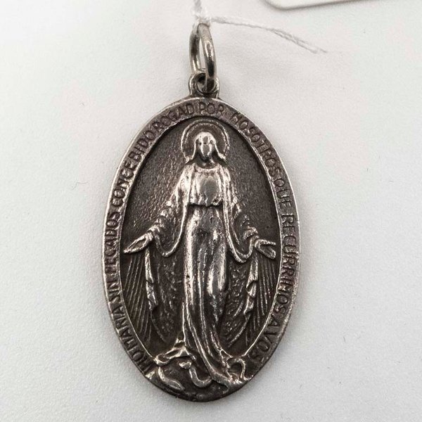 Dije Religioso de Plata Virgen María - imagen 1