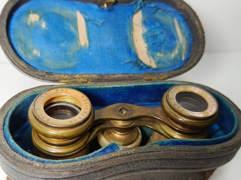 Binoculares de teatro vintage para ópera y espectáculos - imagen 4