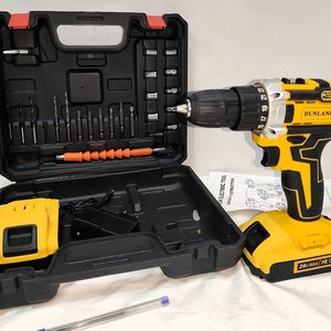 Lote siguiente: Taladro Recargable Dunland con 2 Baterías de Litio y Accesorios
