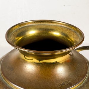 Centro de cobre Pratelli con tapa y asas, 20 cm de diámetro - imagen 6