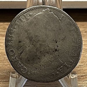 Moneda de Plata 2 Reales de Bolivia Potosí, 1773 - imagen 2