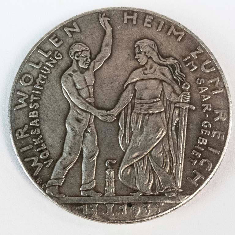 Medalla "Juramento de Fidelidad al Reich Alemán" - Alemania 1935