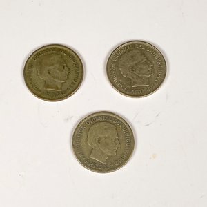 Tres Monedas de Plata "El Puma" - República Oriental del Uruguay - imagen 4