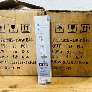 Lote #083 – Dos cajas de bombitas de luz Vialux 250W, cada caja contiene 20 unidades - imagen 3