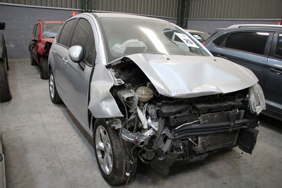Citroën C3 2012 Plata con Daños Frontales