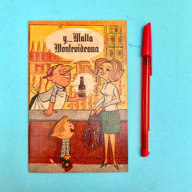 Libreta de Apuntes Publicitaria Malta Montevideana