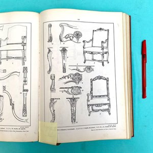 Libro "Muebles de Estilo Francés" por José Claret Rubira, 3ª Edición 1966 - imagen 6