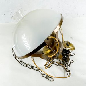 Colgante de Madera con Pantalla Acrílica y Tubo Hialino - imagen 2