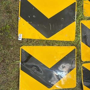 Lote de 5 Carteles de Señalización de Curva - imagen 3