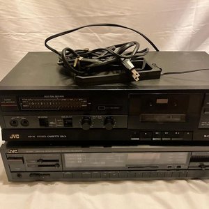 Lote de dos componentes modulares de audio vintage de la marca japonesa JVC. - imagen 3