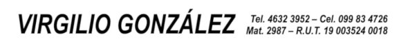 Logo de GONZÁLEZ GARCÍA, VIRGILIO