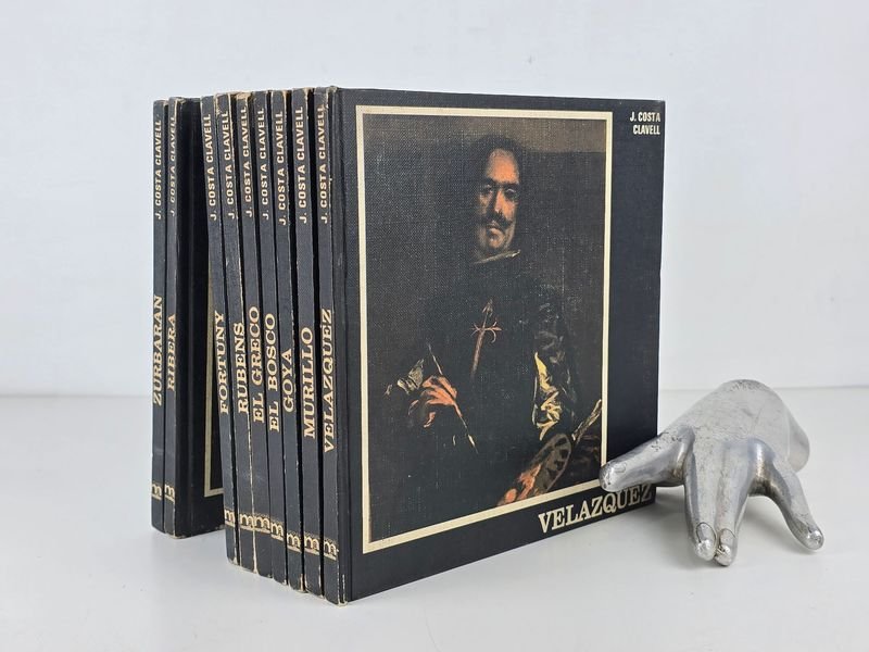 Colección de 9 Libros "Grandes Pintores de la Historia" en Tapa Dura