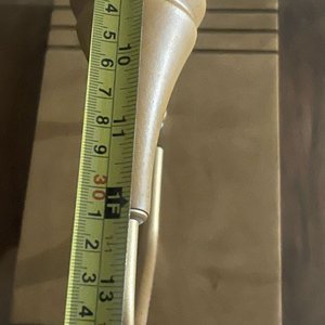 Aplique de Pared Vintage Madera y Vidrio Dorado - imagen 4