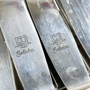 Set de 79 Cubiertos Hercules Gelodur Inox: Tenedores, Cuchillos, Cucharas Soperas y de Postre - imagen 3