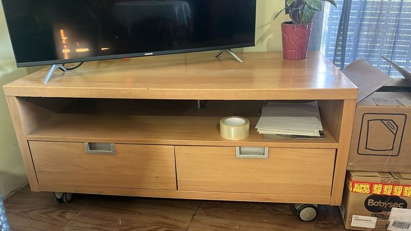 Mueble Auxiliar con Rueda para TV - Accesorios para Hogar - imagen 2