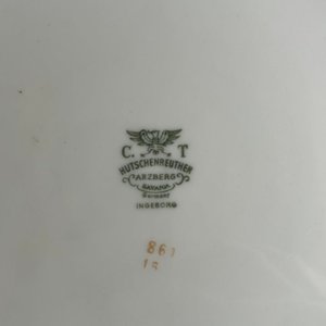 Dos Fuentes Grandes de Porcelana Alemana Bavaria Hutschenreuther - imagen 4