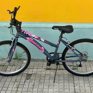 Bicicleta de Paseo Baccio Alpina Rodado 24 Rosado/Morado - imagen 7