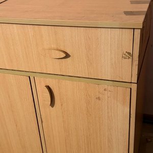 Aparador Horizontal de MDF Laminado con Tapa Abatible - imagen 2