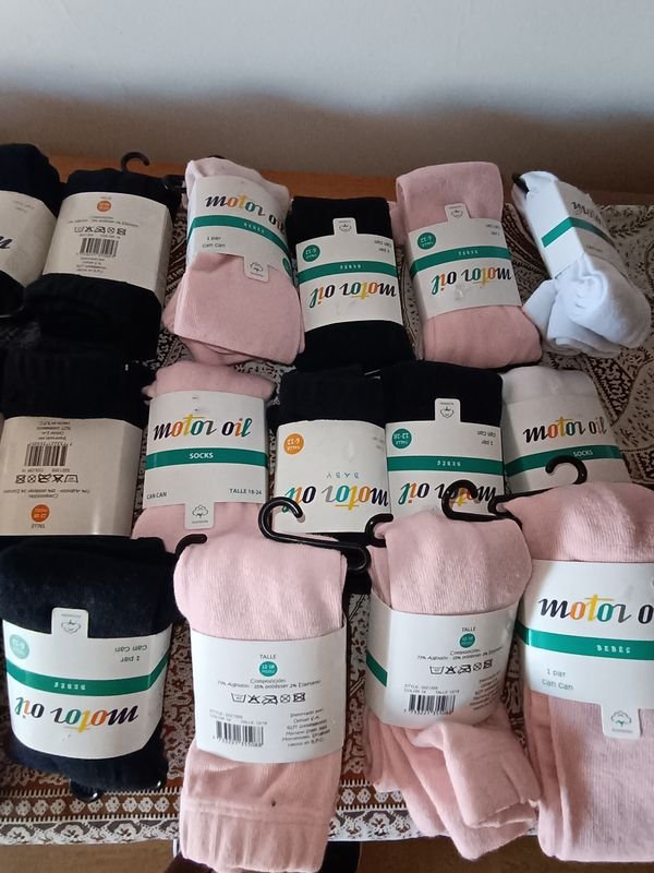 Medias can can para bebés de algodón - imagen 2