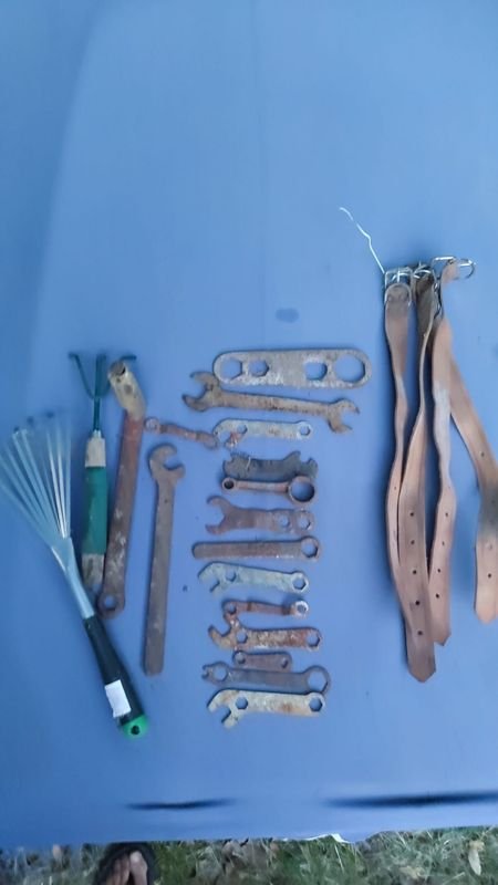 Colección de llaves y collares antiguos - imagen 1