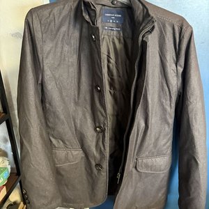 Campera de Caballero Christian Audigier Talle 100 Gris Oscuro - imagen 1