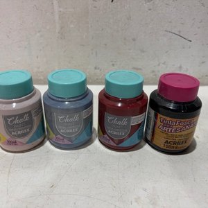 Lote anterior: Set de 4 Pinturas Acrílicas Chalk Paint y Tinta Fosca