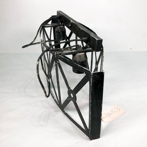 Colgante de Techo Negro con Dos Luces Estilo Industrial - imagen 3