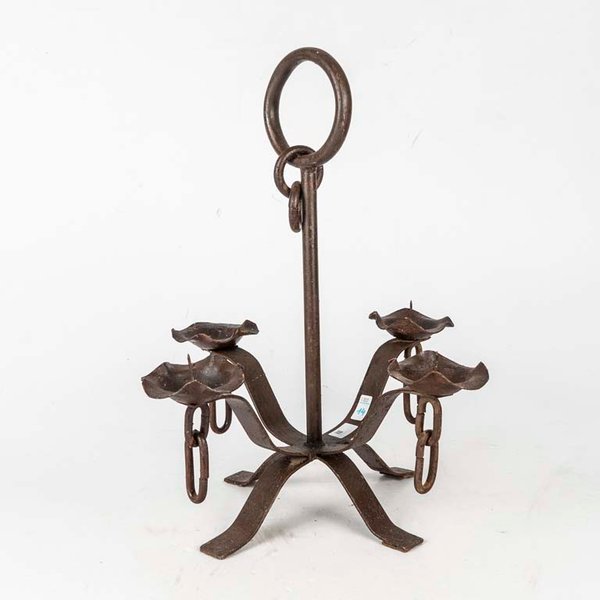 Candelabro de Hierro para Cuatro Velas - imagen 1