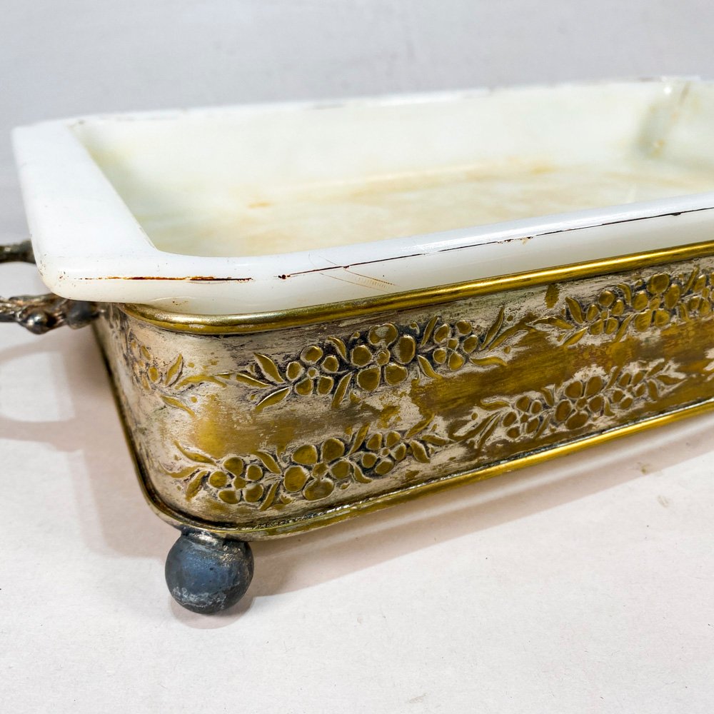 Pyrex en metal con base metálica - imagen 3