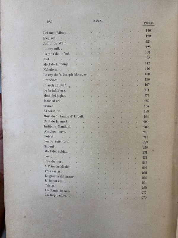 Libro de Poesías de Angel Guimerá 1887 en Español Ilustrado - imagen 7