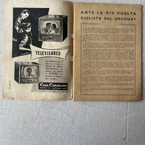 14ª Vuelta Ciclista del Uruguay 1957: Programa Completo con Folleto de Ruta y Publicidad - imagen 5