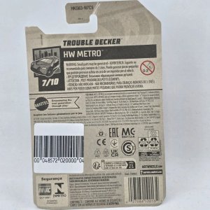 Hot Wheels Trouble Decker Rojo - Colección - imagen 3