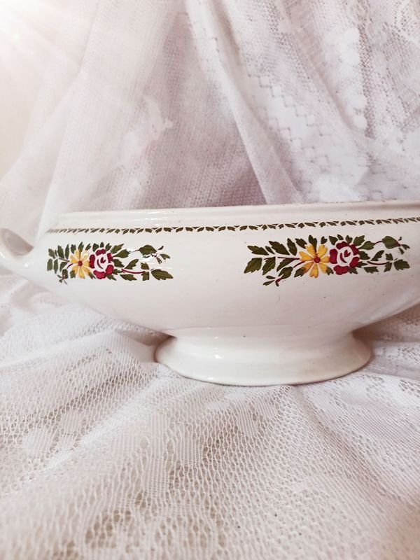 Antigua Sopera de Porcelana Villeroy & Boch Wallerfangen - Cuenca del Saar - imagen 2