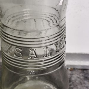 Dos Botellas Antiguas Salus Pomelo y Naranja - imagen 4
