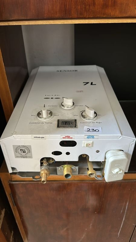 Lote siguiente: Calentador de Gas 7 Litros en Buen Estado