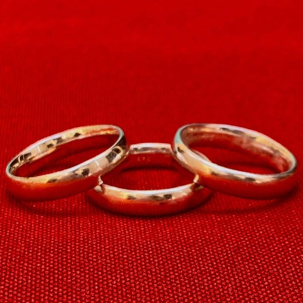 Anillos de oro y plata identicos - imagen 1