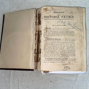 Ensayo de Historia Patria - Libro Antiguo de Colección - imagen 2