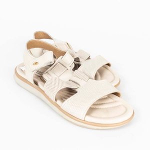 Sandalias Beige Pegada Talle BRA39 / EUR40 - imagen 2