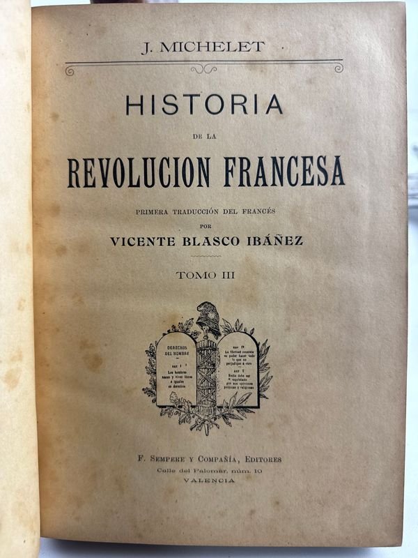Libros antiguos sobre la Revolución Francesa por J. Michlet - imagen 8