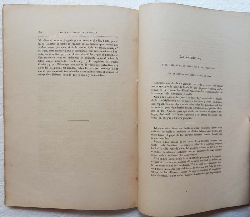 Revista Anales Del Ateneo Del Uruguay, Año II - Tomo III - Octubre, 5 de 1882 - Número 14 - imagen 9