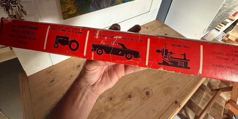Torquimetro vintage de USA con caja original - imagen 6