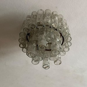 Lámpara de Techo Moderna con Tubos de Vidrio Transparente - imagen 2