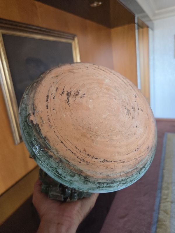 Figurita de cerámica de gallo, posiblemente nacional - imagen 8