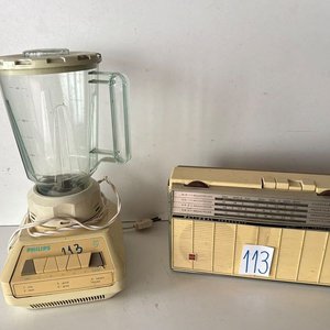Licuadora Philips y Radio Portátil National - imagen 4