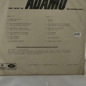 Disco de Vinilo "Los Hits de Adamo en Castellano" - imagen 2